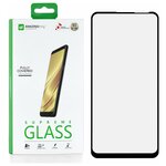 Защитное стекло для Samsung Galaxy M11 Amazingthing Silk Full Glue Black 0.33 mm / противоударное стекло / защита дисплея / закалённое стекло / 9H glass / олеофобное покрытие / защита экрана для телефона / 9H стекло / полноэкранное стекло / толстое защитн - изображение