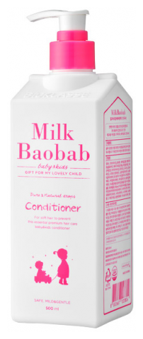 MilkBaobab Детский бальзам для волос, 500 мл MilkBaobab Baby&Kids Conditioner