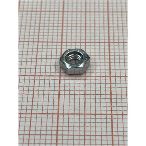 Гайка М3 DIN 934 (ГОСТ 5927) кп 6.0 - 50 шт.