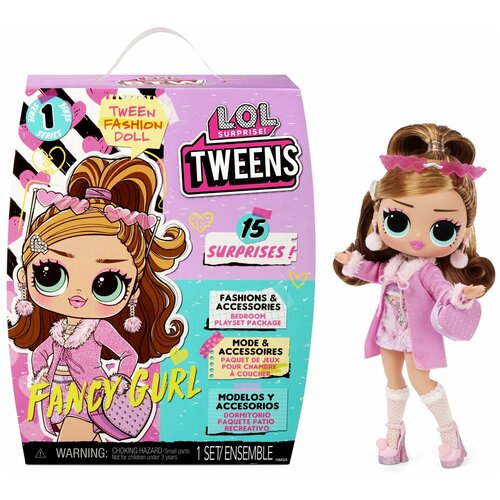 LOL Surprise Tweens Fancy Gurl doll 576679 кукла l o l surprise tweens fashion doll fancy gurl 16 5 см 576679 розовый