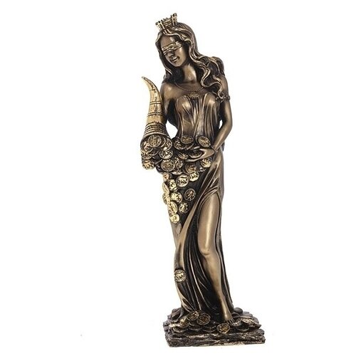 Фигура декоративная (Фортуна (золото) W11 L10 H38 см 81-1420