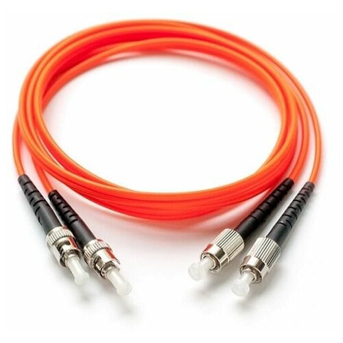 Патч-корд оптический (optic patch cord) ST/UPC-ST/UPC многомодовый MM (50/125 мкм) duplex 20 м