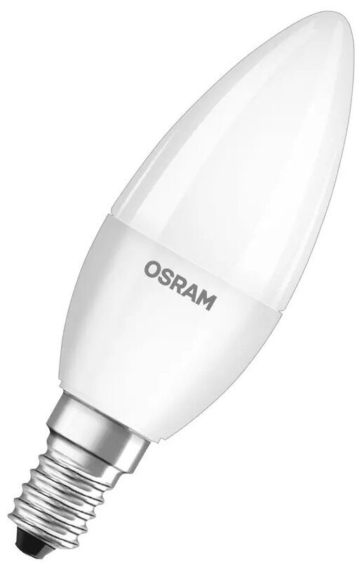 Светодиодная антибактериальная лампа Osram LC CLB60 7.5W/827 230V FR E14 10x1 4058075561250