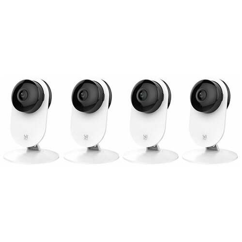 Камеры видеонаблюдения Yi 1080p Home Camera Family Pack 4 in 1 белый 999900₽
