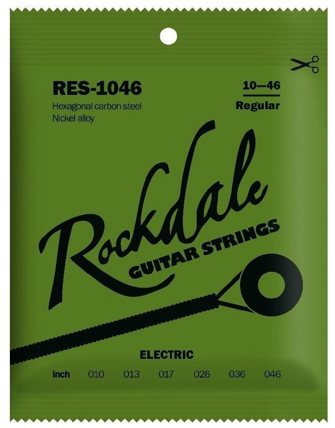 Струны для электрогитары Rockdale RES-1046