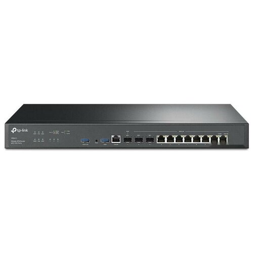 TP-Link Сетевое оборудование ER8411 VPN-маршрутизатор Omada с портами 10 Гбит с модуль расширения tp link tx432 10 гигабитный 2 портовый sfp модуль для t3700g 28tq t2700g 28tq