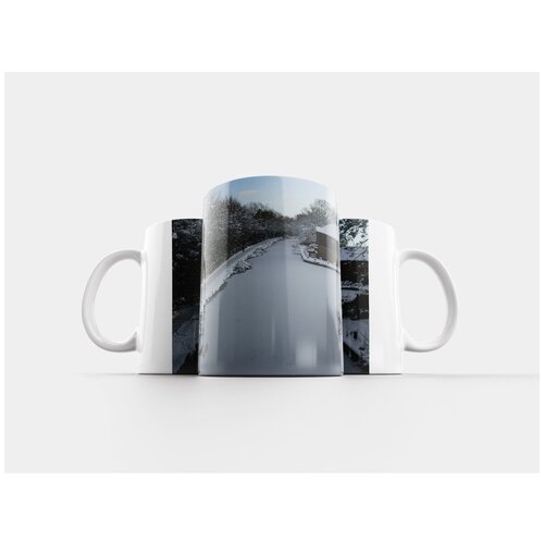фото Кружка "снег, канал, зима" 320 мл lotsprints
