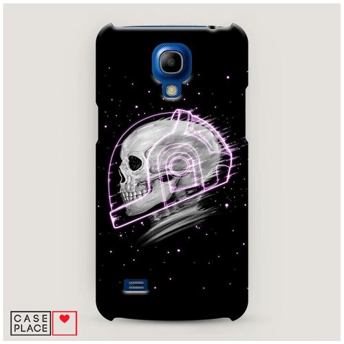 фото Чехол пластиковый samsung galaxy s4 mini череп в космосе case place