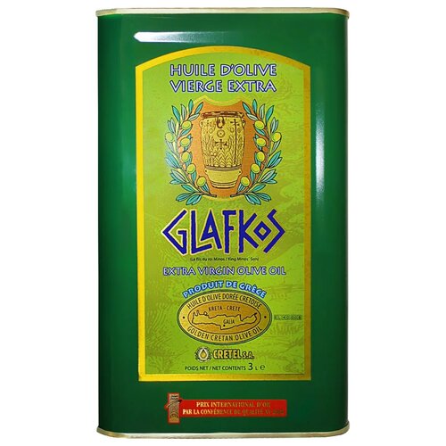 Масло оливковое GLAFKOS Extra Virgin Premium, 0,5 л.