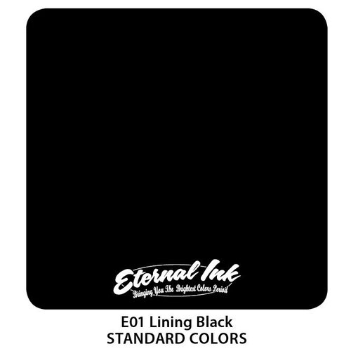 Eternal Ink Тату краска lining black - 240 мл