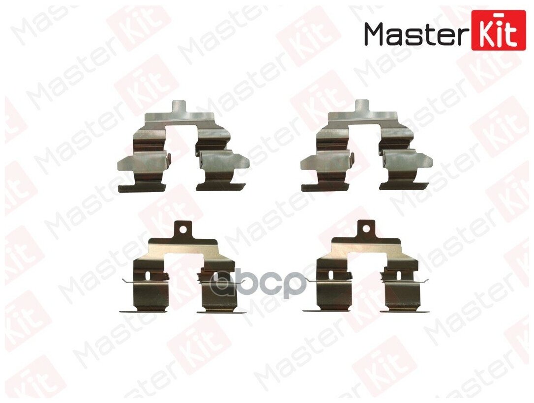 77aa413 Masterkit Комплект Установочный Тормозных Колодок Nissan Qashqai / Qashqai +2 I (J10 Jj10) MasterKit арт. 77AA413