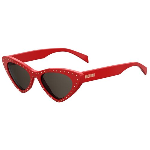 Солнцезащитные очки MOSCHINO MOS006/S C9A IR, красный солнцезащитные очки женские moschino love mol029 s