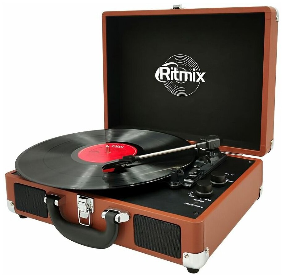 Виниловый проигрыватель Ritmix LP-160B дерево