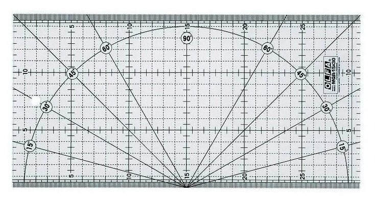 OLFA Линейка метрическая разметочная MQR-15х30 1 шт.