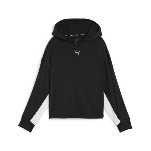 Худи PUMA Fit Double Knit Hoodie, размер S, черный