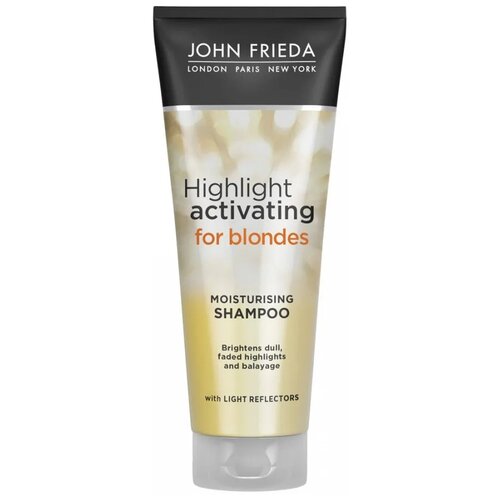 John Frieda Sheer Blonde Увлажняющий активирующий шампунь для светлых волос 250 мл