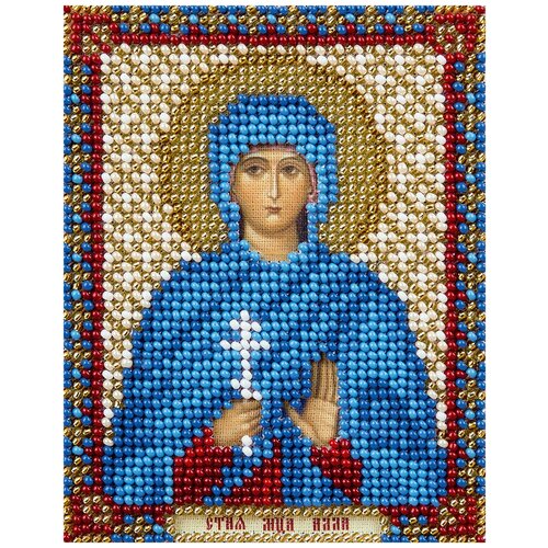 Набор для вышивания CM-1750 ( ЦМ-1750 ) Икона Святой мученицы Аллы Готфской набор для вышивания panna cm 1461 цм 1461 икона святой мученицы галины