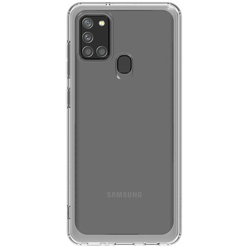 фото Чехол-накладка araree a cover для samsung galaxy a21s sm-a217f, прозрачный