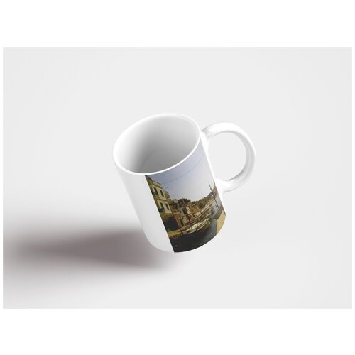 фото Кружка "майорка, испания, лодка 320 мл. белая" lotsprints