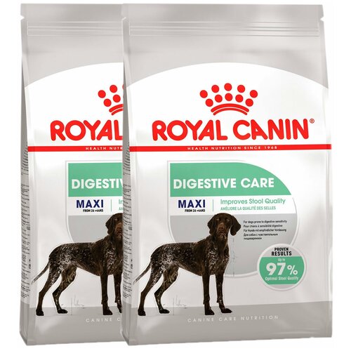 Сухой корм ROYAL CANIN MAXI DIGESTIVE CARE для взрослых собак крупных пород для поддержания здоровья пищеварительной системы (3 + 3 кг)