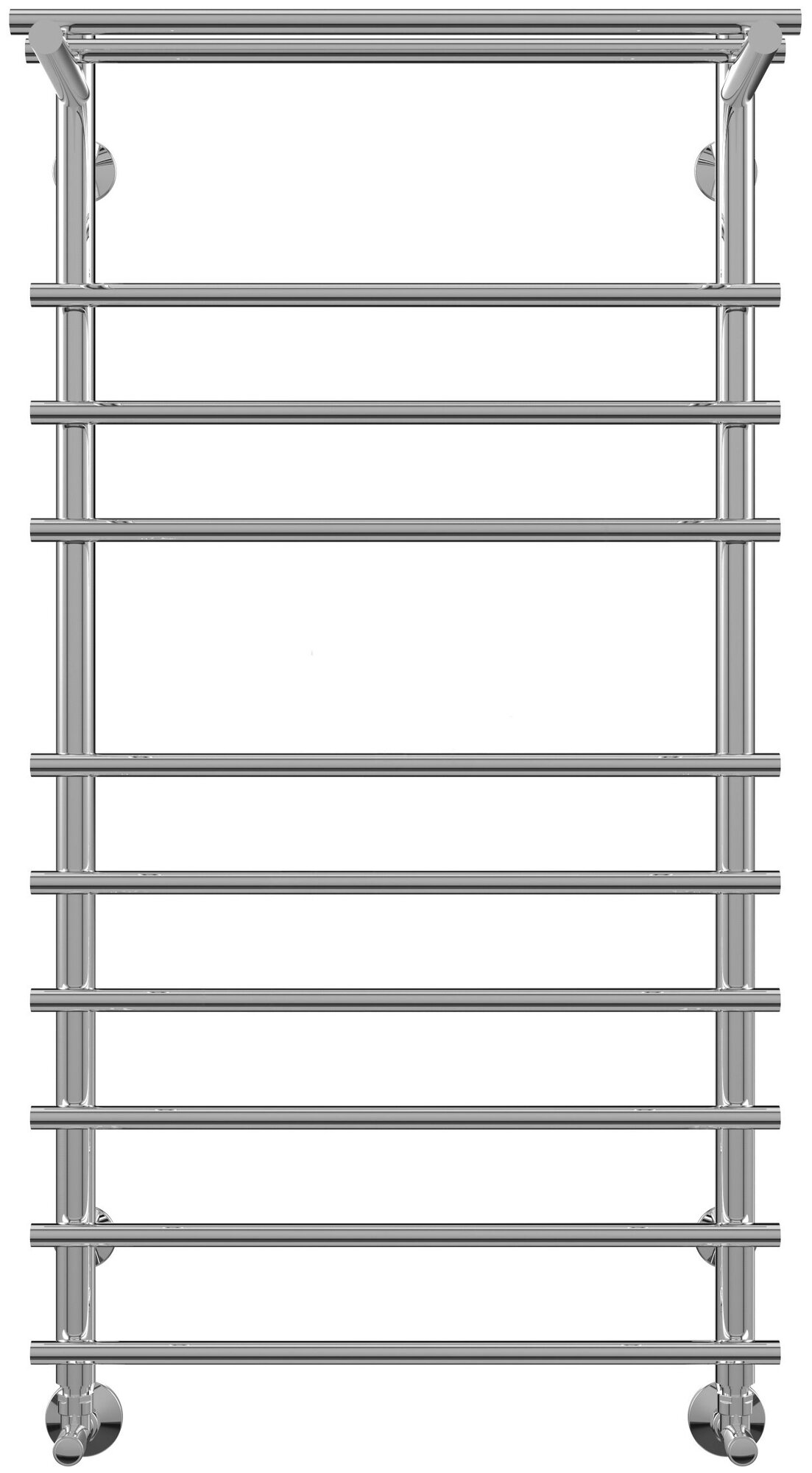 Полотенцесушитель Terminus Ватра стандарт с полкой П10 560ш (500м/о)*996в - фотография № 1