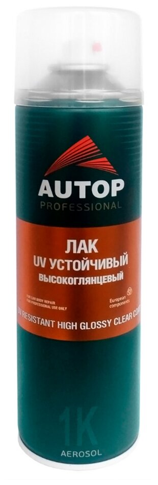 Лак Uv-Устойчивый Высокоглянцевый Autop Uv Resistant High Glossy Clear Coat №6 650 Мл AUTOP PROFESSIONAL арт. ATP-A07317