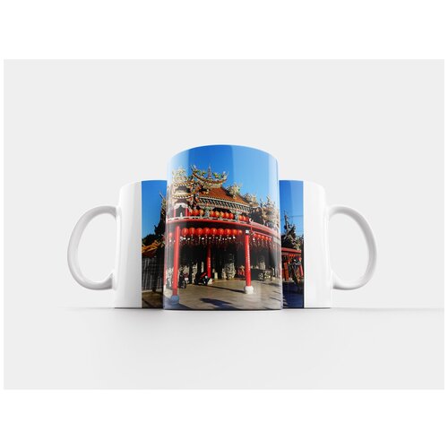 фото Кружка "тайвань, китайский храм, китайский язык" 320 мл lotsprints