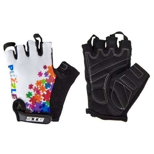 Перчатки STG, мультиколор, черный перчатки stg детские белый
