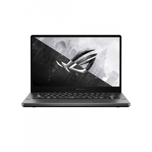 фото 14" ноутбук asus rog zephyrus g14 anime matrix ga401qm-k2200tqm-k2200t (2560x1440, amd ryzen 7 2.8 ггц, ram 16 гб, ssd 1024 гб, geforce rtx 3060, win10 home), 90nr05s6-m04550, eclipse gray anime matrix version