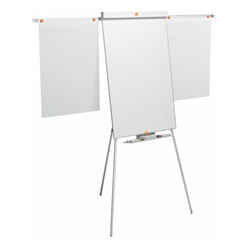 фото Доска-флипчарт магнитно-маркерная 70х100 см, тренога, nobo shark (acco brands, сша), 1901918