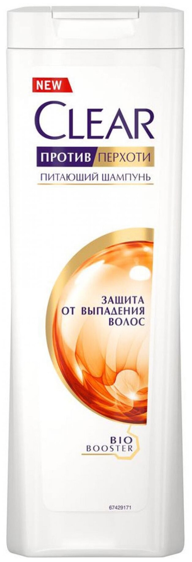 Clear шампунь против перхоти для женщин питающий Защита от выпадения волос, 200 мл — купить в интернет-магазине по низкой цене на Яндекс Маркете