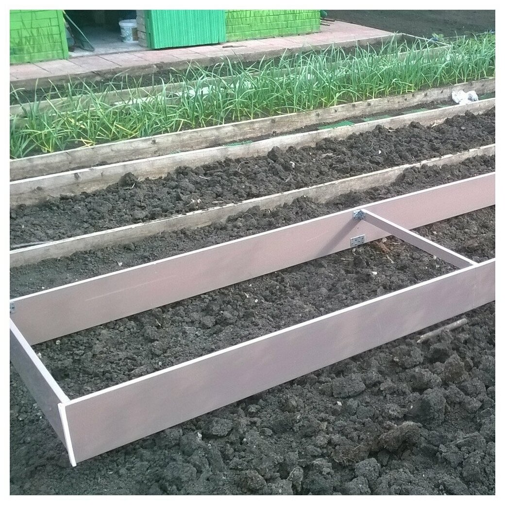 Грядки из подоконников пвх своими руками