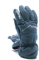 Перчатки горнолыжные REUSCH Marisa Black/White/Pink Glo (6.5 UK, Чёрный)