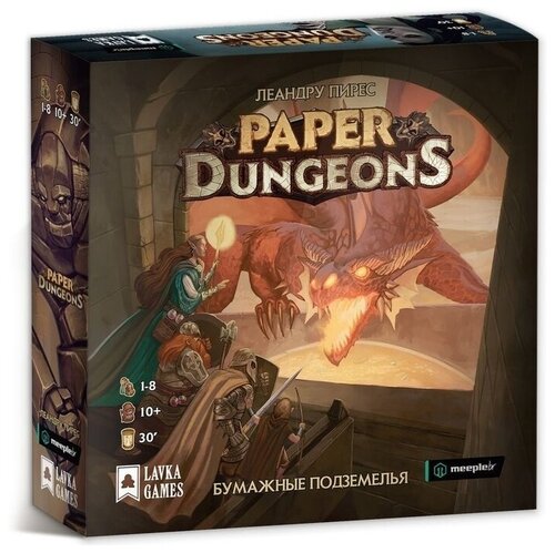 Настольная игра Lavka Games Бумажные подземелья Paper Dungeons