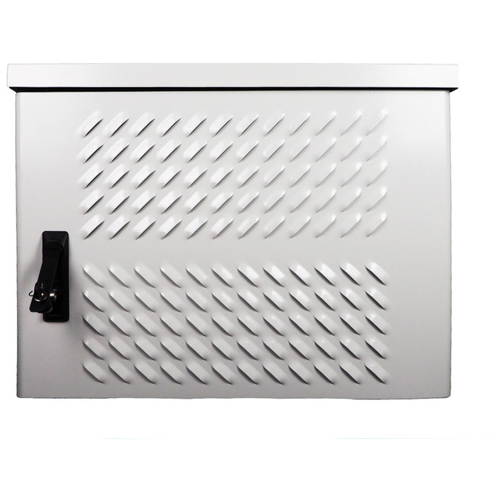 Шкаф уличный всепогодный настенный укомпл. 6U (Ш600 Г500), нерж. сталь, комплектация Т1-IP54