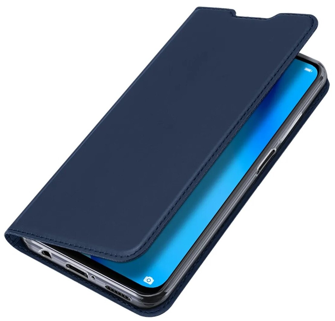 Чехол-книжка для Huawei P40 Lite/Nova 7i/Nova 6SE, DU DU, боковой, синий