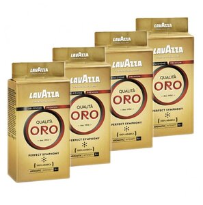 Фото Кофе молотый Lavazza Qualita Oro, 4 шт по 250 г