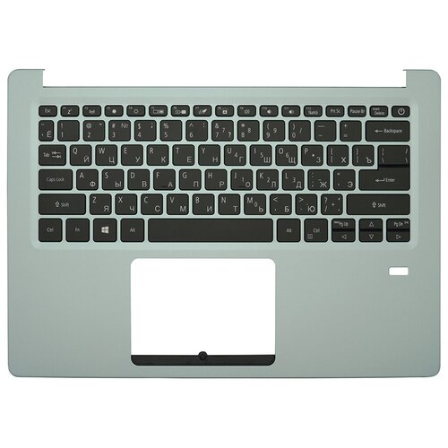фото Клавиатура для ноутбука acer swift 1 sf114-32 топ-панель зеленая с подсветкой