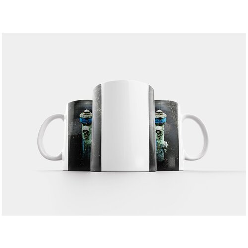 фото Кружка "гидрант, старый, синий" 320 мл lotsprints