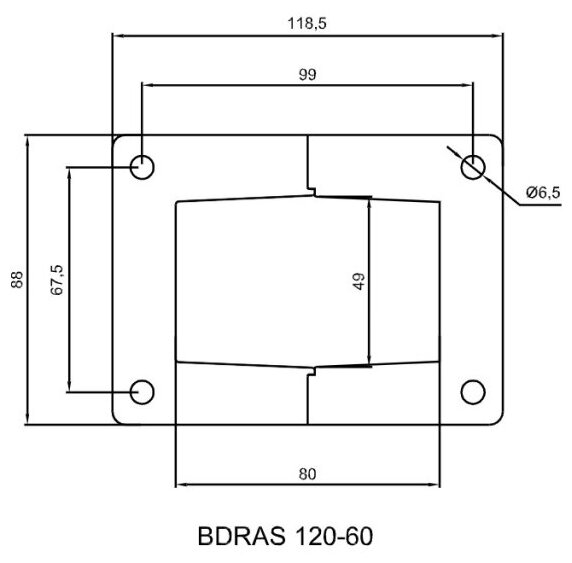 Вентилятор радиальный улитка одностороннего всасывания BVN BDRAS 120-60, центробежный, 290 м3/час, 85 Вт, алюминиевый корпус - фотография № 8