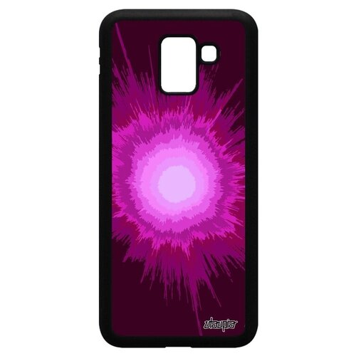 фото Красивый чехол на смартфон // galaxy j6 2018 // "большой взрыв" стиль лучи, utaupia, фуксия
