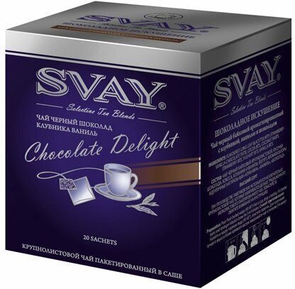 Чай Svay Chocolate Delight 20*2г саше (8к)