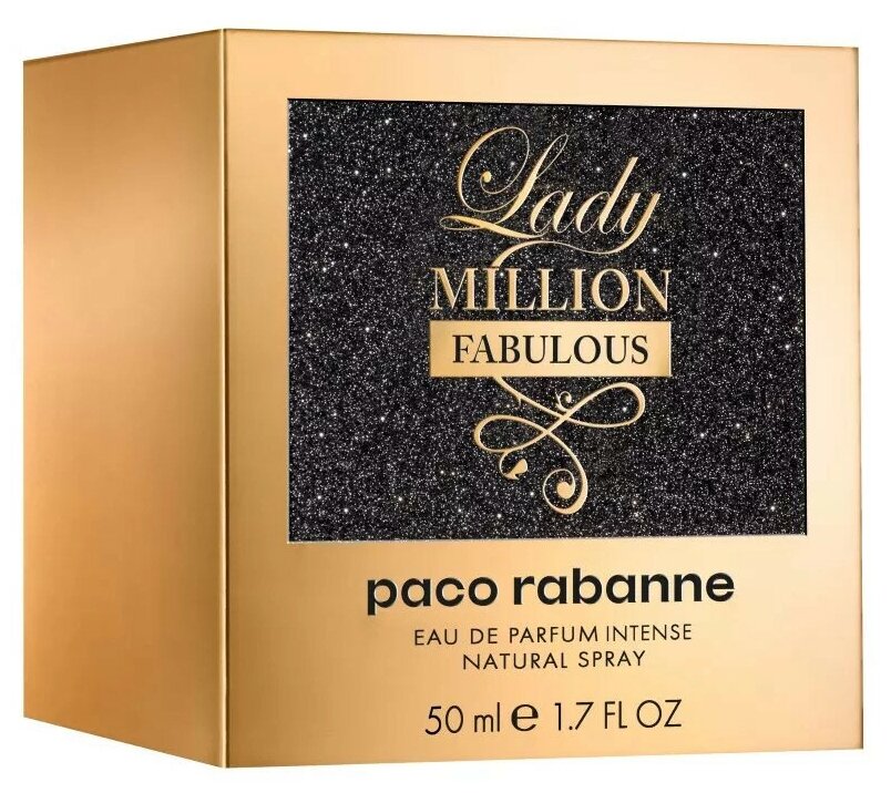 Парфюмерная вода Paco Rabanne Lady Million Fabulous, 50