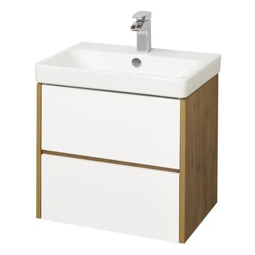 Тумба с раковиной Акватон 1a2518k0sdz90 Белая