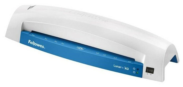 Ламинатор FELLOWES LUNAR+, формат A3, толщина пленки 1 сторона 75-125 мкм, скорость 30 см/мин, синий, FS-57427