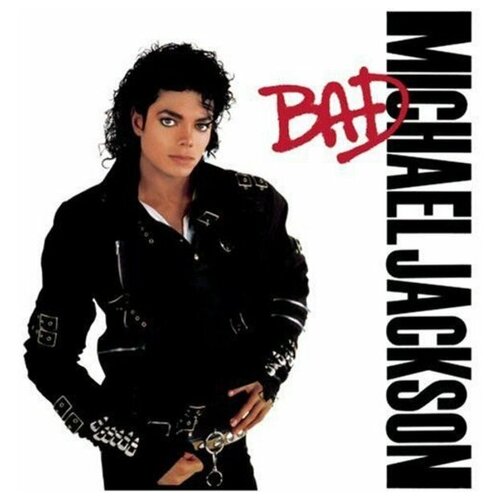 MICHAEL JACKSON BAD Black Vinyl Gatefold 12