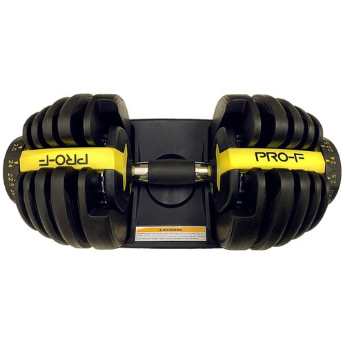Гантель PRO-F регулируемая 24 кг 1 шт
