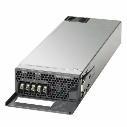 Блок питания Cisco PWR-C2-640WDC 640W 100-240V блок питания cisco c3k pwr 1150wac для коммутаторов cisco серии 3750 e 3560 e rps 2300