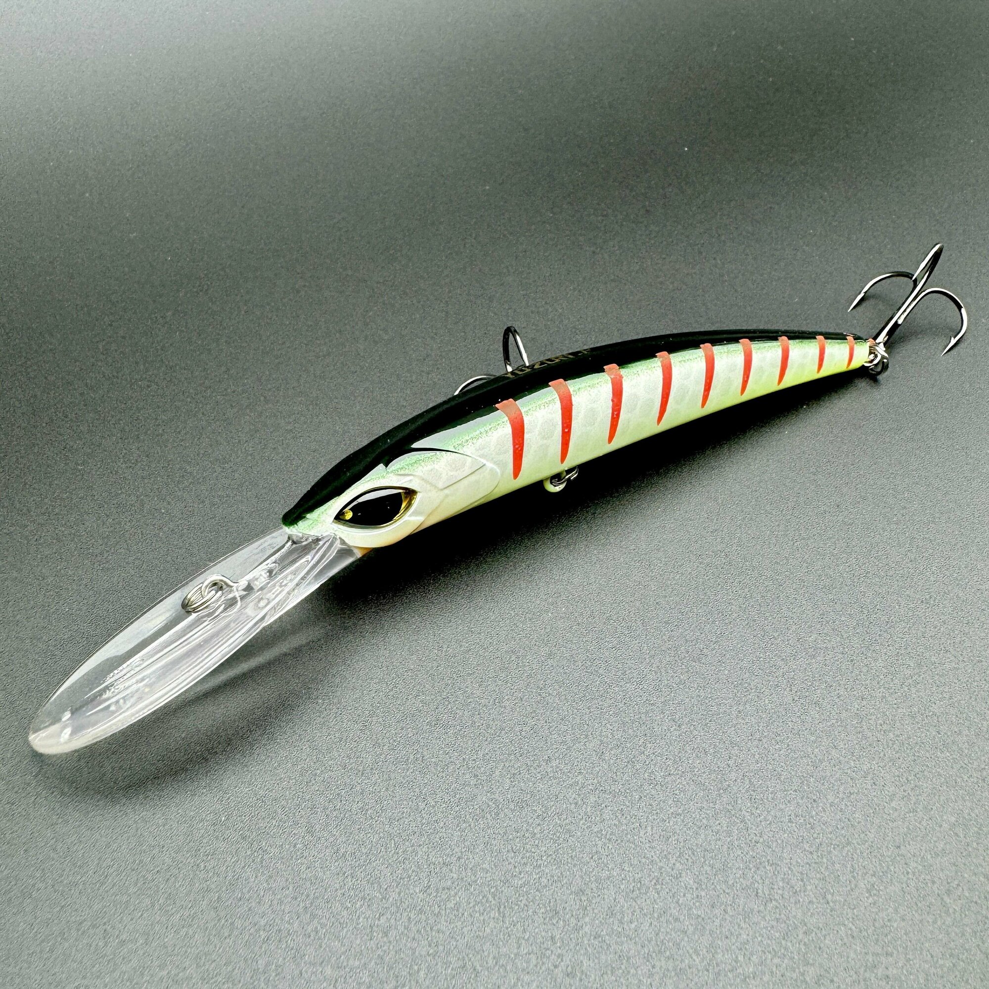 Воблер для троллинга YO-ZURI 110 Crystal minnow Deep diver(F) на щуку, сома, судака