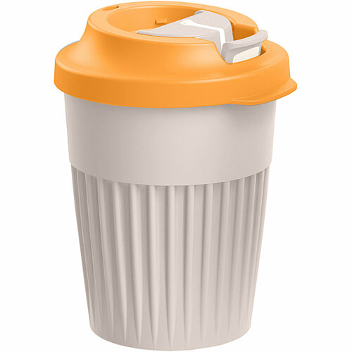 Набор из 6 стаканов для горячих напитков с клапаном 92х92х124 см 350 мл бежевый полипропилен Restola 434219634 1379₽